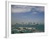 Marina at Doha Port, Doha, Qatar-Walter Bibikow-Framed Photographic Print