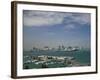 Marina at Doha Port, Doha, Qatar-Walter Bibikow-Framed Photographic Print