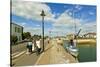 Marina at Quai de La Criee in the island's principal western town, Ars en Re, Ile de Re, Charente-M-Robert Francis-Stretched Canvas