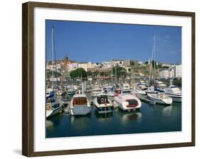 Marina at St. Peter Port, Guernsey, Channel Islands, United Kingdom, Europe-Lightfoot Jeremy-Framed Photographic Print