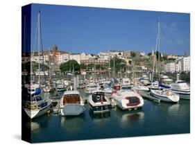 Marina at St. Peter Port, Guernsey, Channel Islands, United Kingdom, Europe-Lightfoot Jeremy-Stretched Canvas