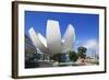Marina Bay Arts Science Museum, Singapore, Southeast Asia, Asia-Christian Kober-Framed Photographic Print