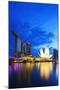 Marina Bay Sands Hotel and Arts Science Museum, Singapore, Southeast Asia, Asia-Christian Kober-Mounted Photographic Print