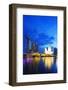 Marina Bay Sands Hotel and Arts Science Museum, Singapore, Southeast Asia, Asia-Christian Kober-Framed Photographic Print