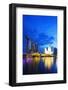 Marina Bay Sands Hotel and Arts Science Museum, Singapore, Southeast Asia, Asia-Christian Kober-Framed Photographic Print