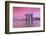 Marina Bay Sands Hotel at sunset, Marina Bay, Singapore-Ian Trower-Framed Photographic Print