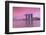 Marina Bay Sands Hotel at sunset, Marina Bay, Singapore-Ian Trower-Framed Photographic Print