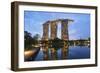 Marina Bay Sands Hotel, Singapore, Southeast Asia, Asia-Christian Kober-Framed Photographic Print