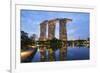 Marina Bay Sands Hotel, Singapore, Southeast Asia, Asia-Christian Kober-Framed Photographic Print