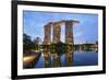 Marina Bay Sands Hotel, Singapore, Southeast Asia, Asia-Christian Kober-Framed Photographic Print