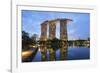 Marina Bay Sands Hotel, Singapore, Southeast Asia, Asia-Christian Kober-Framed Photographic Print