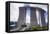 Marina Bay Sands Hotel, Singapore, Southeast Asia, Asia-Christian Kober-Framed Stretched Canvas