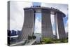 Marina Bay Sands Hotel, Singapore, Southeast Asia, Asia-Christian Kober-Stretched Canvas