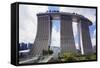 Marina Bay Sands Hotel, Singapore, Southeast Asia, Asia-Christian Kober-Framed Stretched Canvas