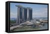 Marina Bay Sands Hotel, Singapore, Southeast Asia-Frank Fell-Framed Stretched Canvas