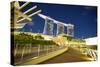 Marina Bay Sands Hotel, Singapore, Southeast Asia-Frank Fell-Stretched Canvas