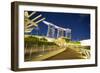 Marina Bay Sands Hotel, Singapore, Southeast Asia-Frank Fell-Framed Photographic Print