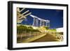 Marina Bay Sands Hotel, Singapore, Southeast Asia-Frank Fell-Framed Photographic Print