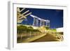 Marina Bay Sands Hotel, Singapore, Southeast Asia-Frank Fell-Framed Photographic Print