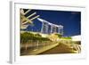 Marina Bay Sands Hotel, Singapore, Southeast Asia-Frank Fell-Framed Photographic Print