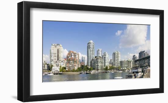 Marina by Granville Island-null-Framed Art Print