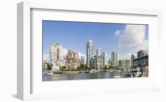 Marina by Granville Island-null-Framed Art Print