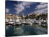 Marina, Cabo San Lucas, Baja California, Mexico-Walter Bibikow-Stretched Canvas