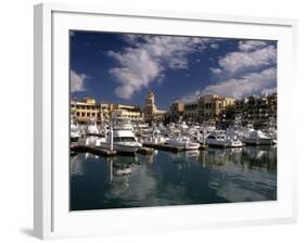 Marina, Cabo San Lucas, Baja California, Mexico-Walter Bibikow-Framed Photographic Print