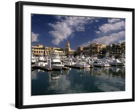 Marina, Cabo San Lucas, Baja California, Mexico-Walter Bibikow-Framed Photographic Print