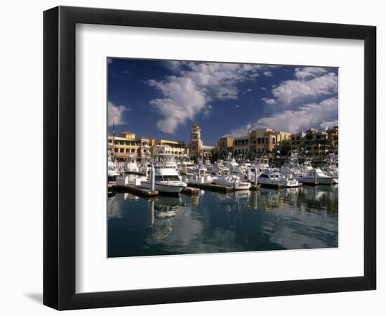 Marina, Cabo San Lucas, Baja California, Mexico-Walter Bibikow-Framed Photographic Print