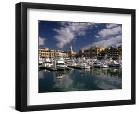 Marina, Cabo San Lucas, Baja California, Mexico-Walter Bibikow-Framed Photographic Print