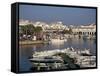 Marina, Cala En'Bosch, Menorca, Balearic Islands, Spain, Mediterranean-J Lightfoot-Framed Stretched Canvas