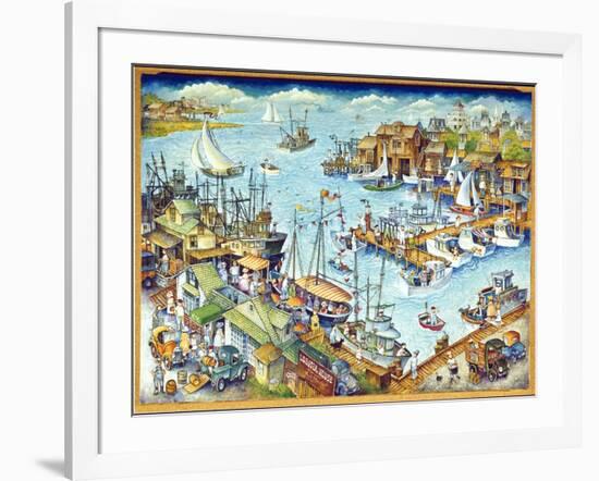 Marina / Cape May-Bill Bell-Framed Giclee Print