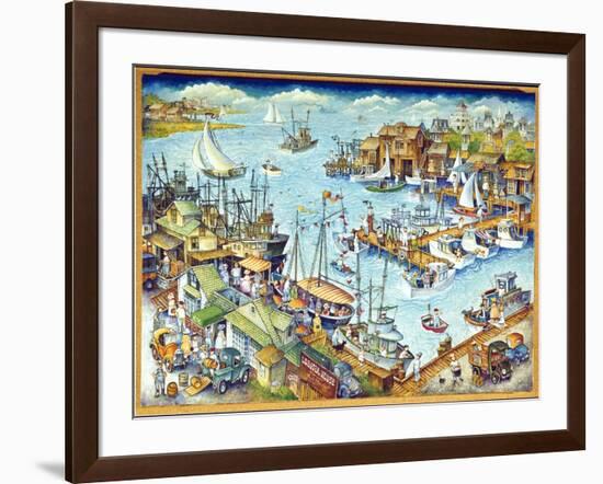 Marina / Cape May-Bill Bell-Framed Giclee Print