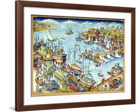 Marina / Cape May-Bill Bell-Framed Giclee Print