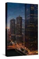 Marina City And AMA Plaza Chicago-Steve Gadomski-Stretched Canvas