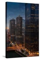 Marina City And AMA Plaza Chicago-Steve Gadomski-Stretched Canvas