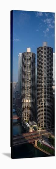 Marina City Chicago-Steve Gadomski-Stretched Canvas