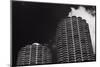 Marina City Morning B W-Steve Gadomski-Mounted Photographic Print