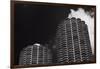 Marina City Morning B W-Steve Gadomski-Framed Photographic Print