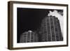 Marina City Morning B W-Steve Gadomski-Framed Photographic Print