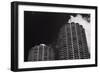 Marina City Morning B W-Steve Gadomski-Framed Photographic Print