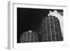 Marina City Morning B W-Steve Gadomski-Framed Photographic Print