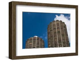 Marina City Morning-Steve Gadomski-Framed Photographic Print