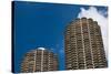 Marina City Morning-Steve Gadomski-Stretched Canvas