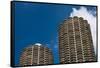 Marina City Morning-Steve Gadomski-Framed Stretched Canvas