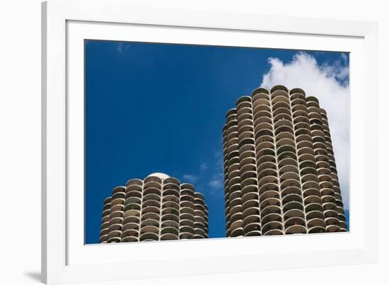 Marina City Morning-Steve Gadomski-Framed Photographic Print