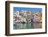 Marina Corricella, Procida Island, Bay of Naples, Campania, Italy-null-Framed Photographic Print