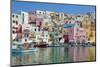 Marina Corricella, Procida Island, Bay of Naples, Campania, Italy-null-Mounted Photographic Print