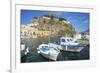 Marina Corta harbor, Lipari Island, Aeolian Islands, UNESCO World Heritage Site, Sicily, Italy-Marco Simoni-Framed Photographic Print